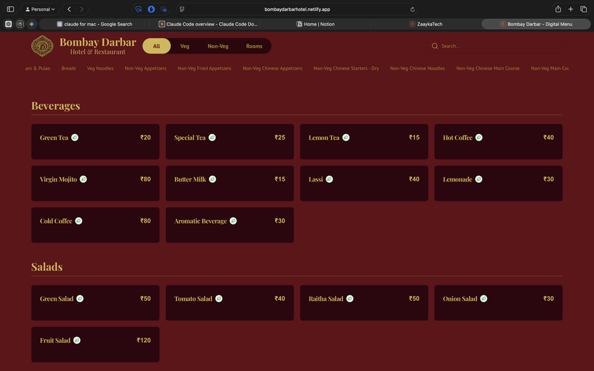 Bombay Darbar preview